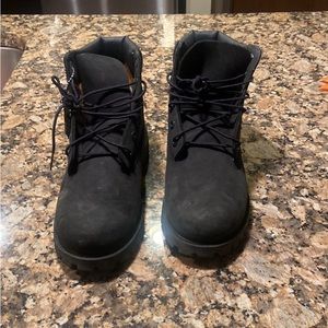 Black Timberland Boots